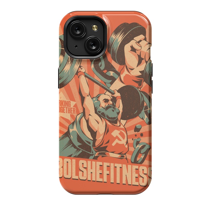 iPhone 15 StrongFit Bolshefitness by Ilustrata