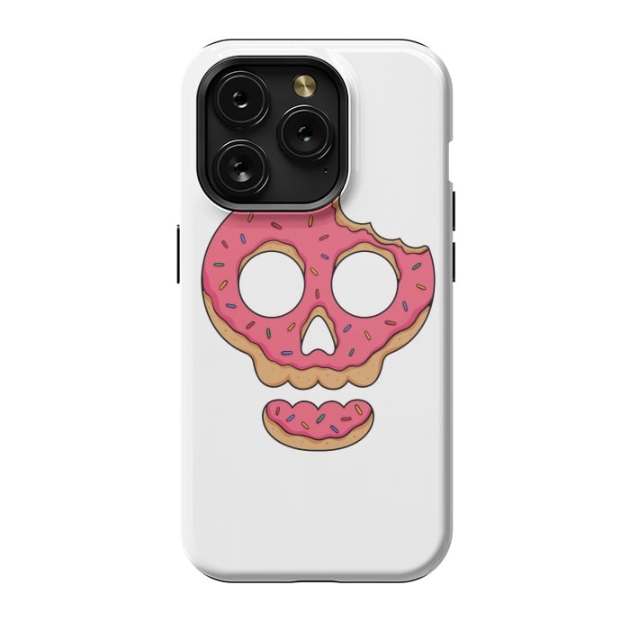 iPhone 15 Pro StrongFit Skull Doughnut by Afif Quilimo