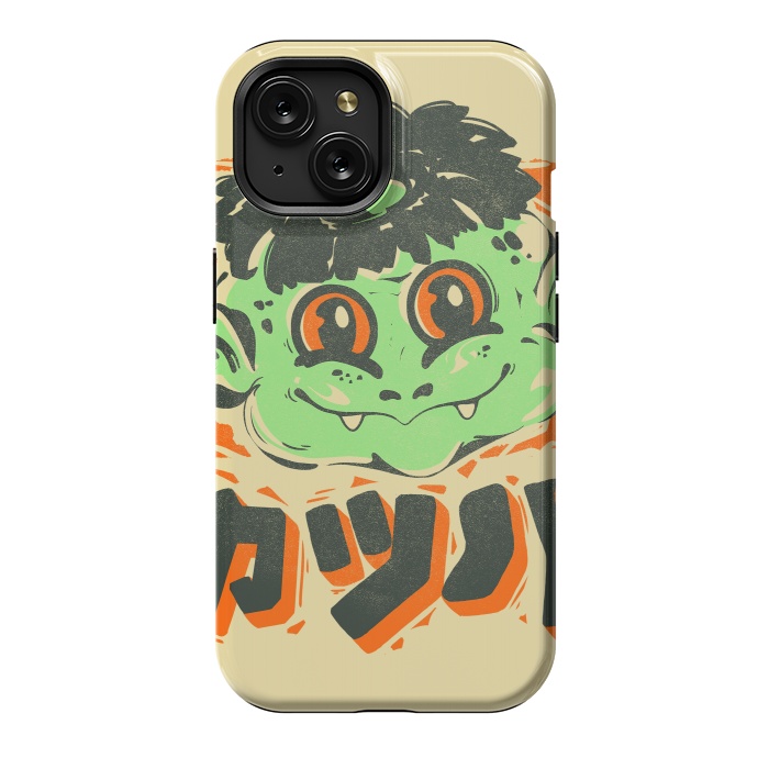 iPhone 15 StrongFit Kappa Stamp by Ilustrata