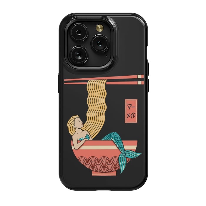 iPhone 15 Pro StrongFit Mermaid Ramen by Coffee Man