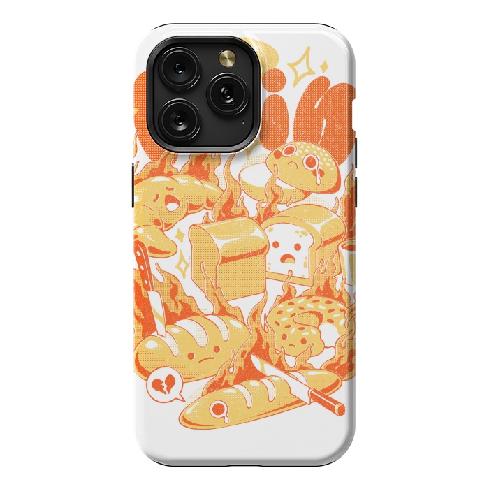iPhone 15 Pro Max StrongFit French Bread by Ilustrata