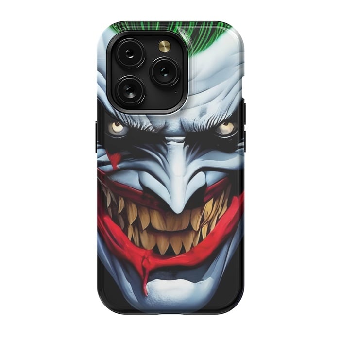 iPhone 15 Pro StrongFit Why so Serious? by Mitxel Gonzalez