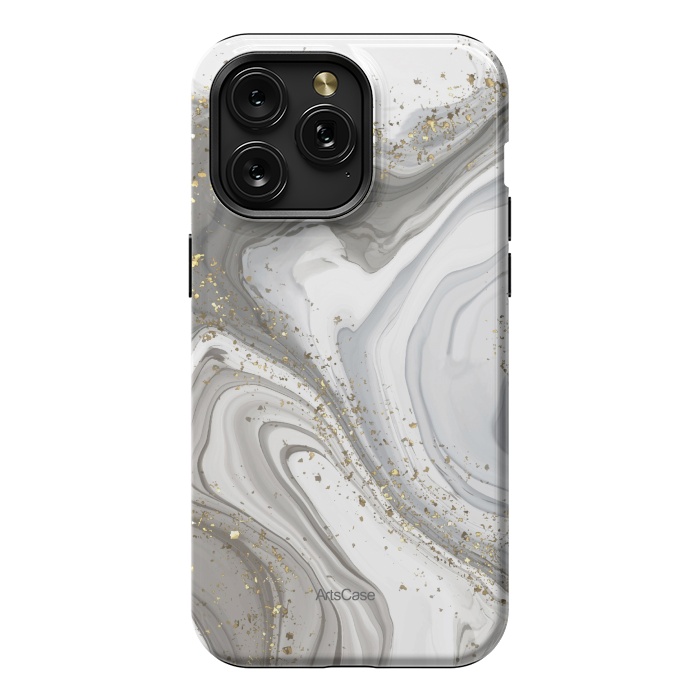 iPhone 15 Pro Max StrongFit Gray Clouds by ArtsCase