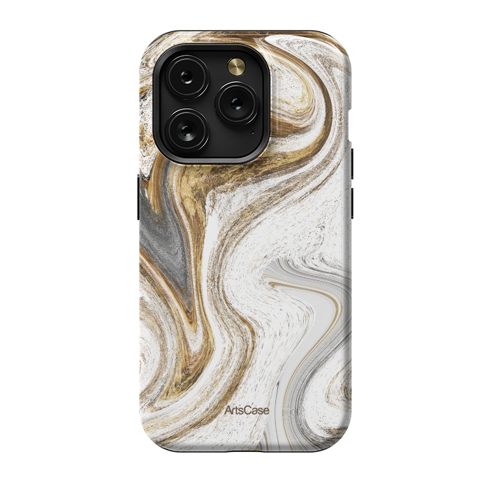 iPhone 15 Pro StrongFit Brown Coffee by ArtsCase
