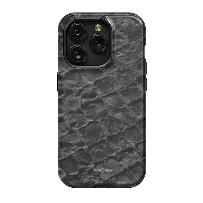 iPhone 15 Pro StrongFit River Rock by ArtsCase