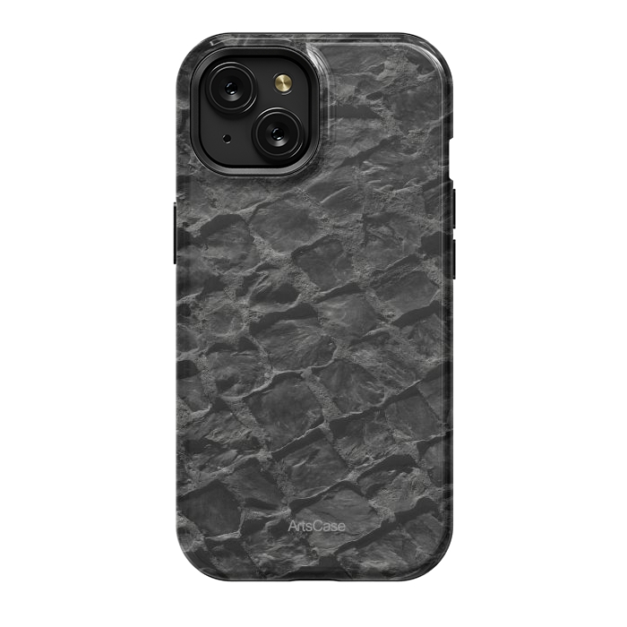 iPhone 15 StrongFit River Rock by ArtsCase