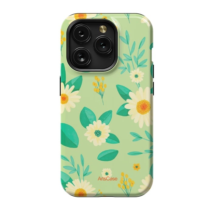 iPhone 15 Pro StrongFit Give Me Sunflowers by ArtsCase