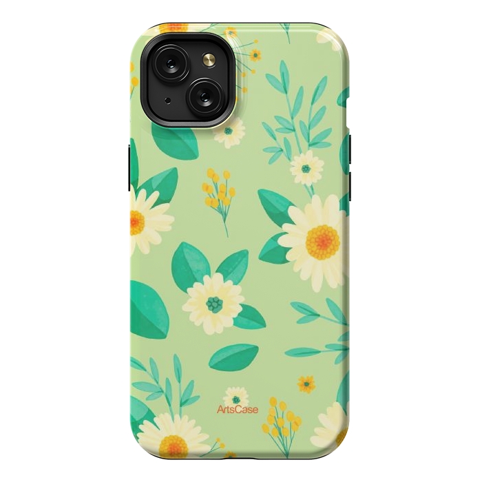 iPhone 15 Plus StrongFit Give Me Sunflowers by ArtsCase