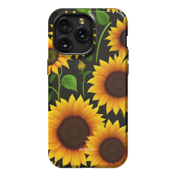 iPhone 15 Pro Max StrongFit Girasoles Magicos by ArtsCase