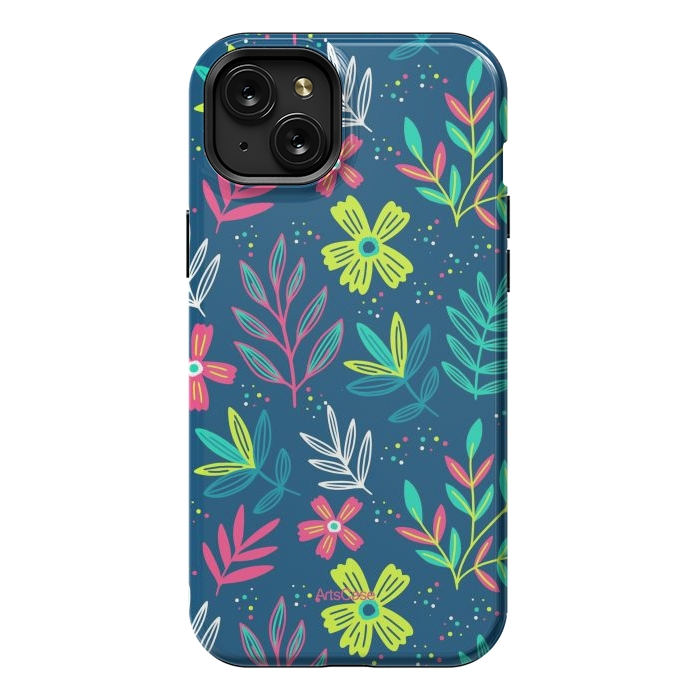 iPhone 15 Plus StrongFit WildFlowers 01 by ArtsCase