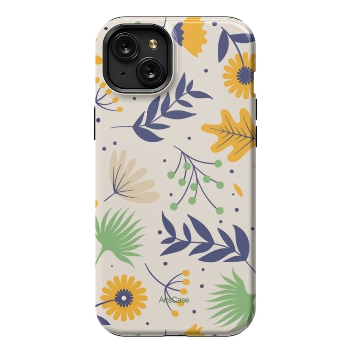 iPhone 15 Plus StrongFit Sunflower Sanctuary by ArtsCase
