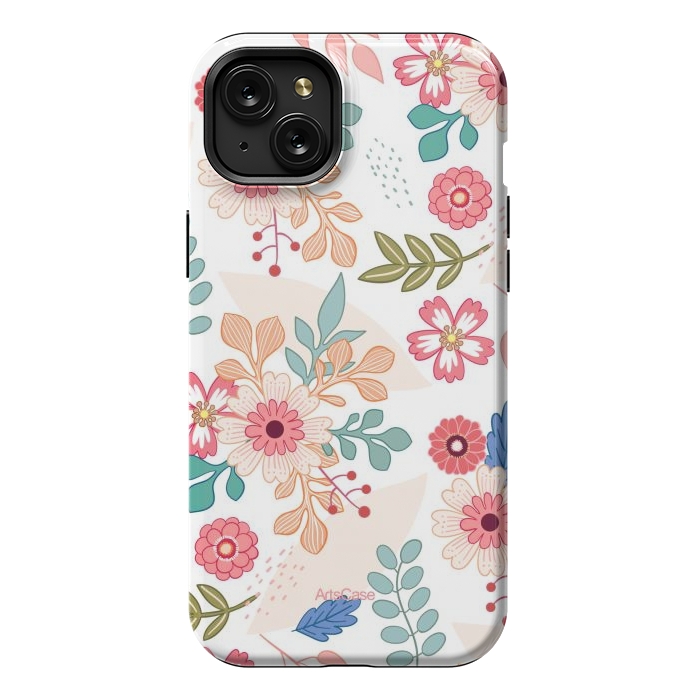 iPhone 15 Plus StrongFit Brunch of Flowers by ArtsCase