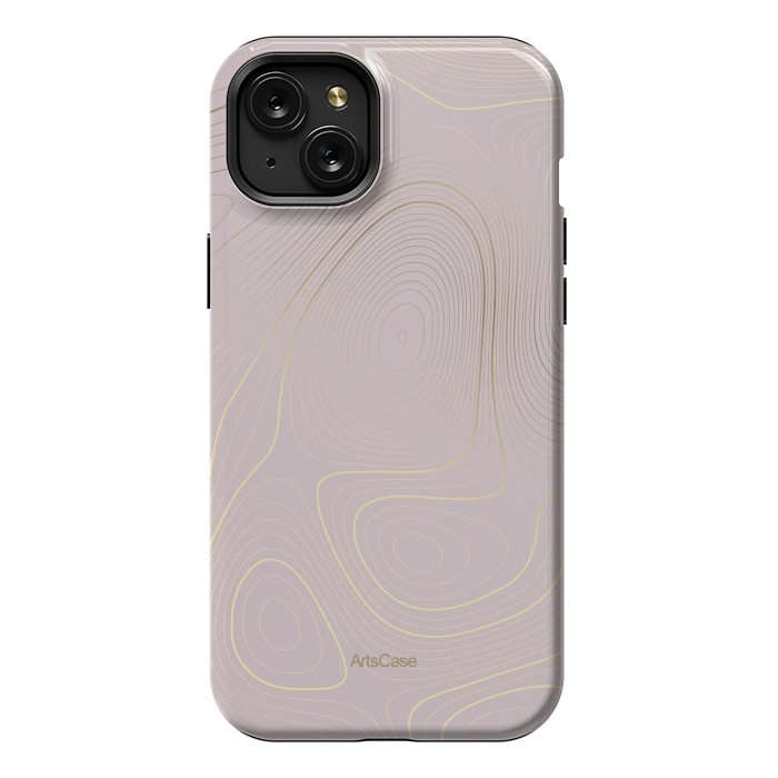 iPhone 15 Plus StrongFit Waves of The Sea by ArtsCase