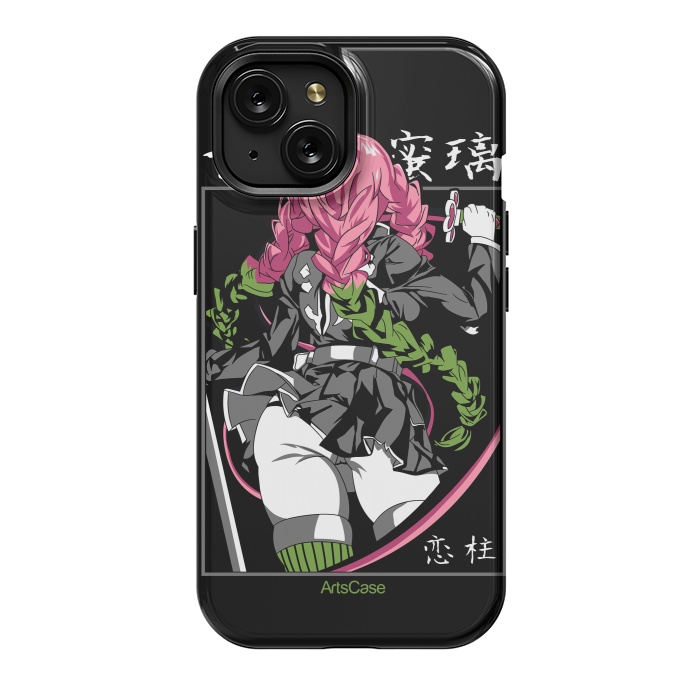 iPhone 15 StrongFit Unleash the Slayer Within: Dive into the Epic World of Demon by ArtsCase