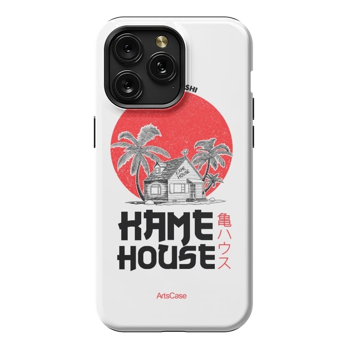 iPhone 15 Pro Max StrongFit Channel Your Inner Turtle Hermit: Explore Kame House-Themed by ArtsCase
