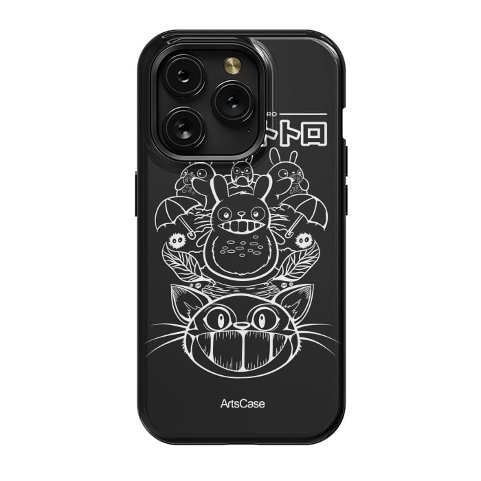 iPhone 15 Pro StrongFit World of Totoro by ArtsCase
