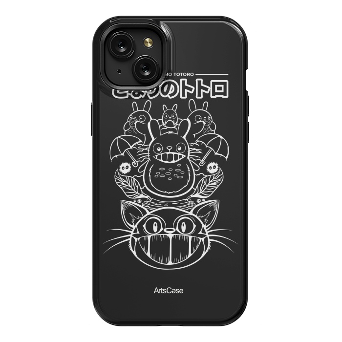 iPhone 15 Plus StrongFit World of Totoro by ArtsCase