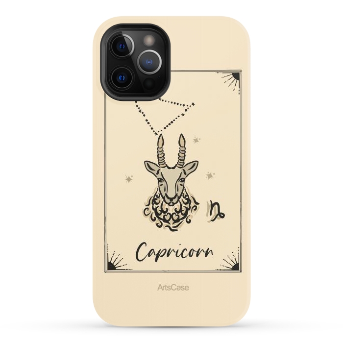 iPhone 12 Pro StrongFit Capricorn by ArtsCase