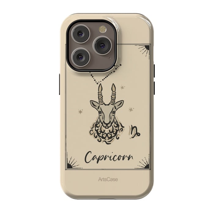 iPhone 14 Pro StrongFit Capricorn by ArtsCase