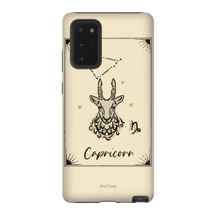 Galaxy Note 20 StrongFit Capricorn by ArtsCase