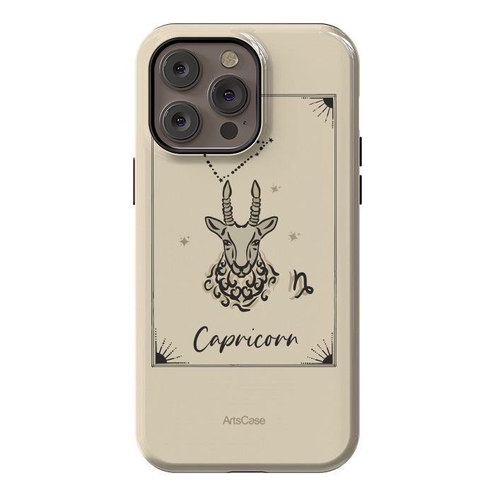 iPhone 14 Pro max StrongFit Capricorn by ArtsCase