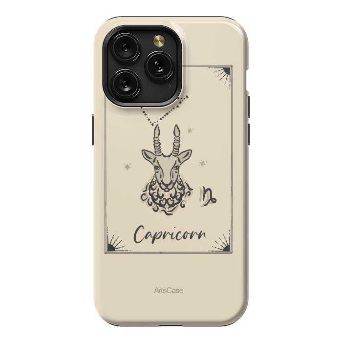iPhone 15 Pro Max StrongFit Capricorn by ArtsCase