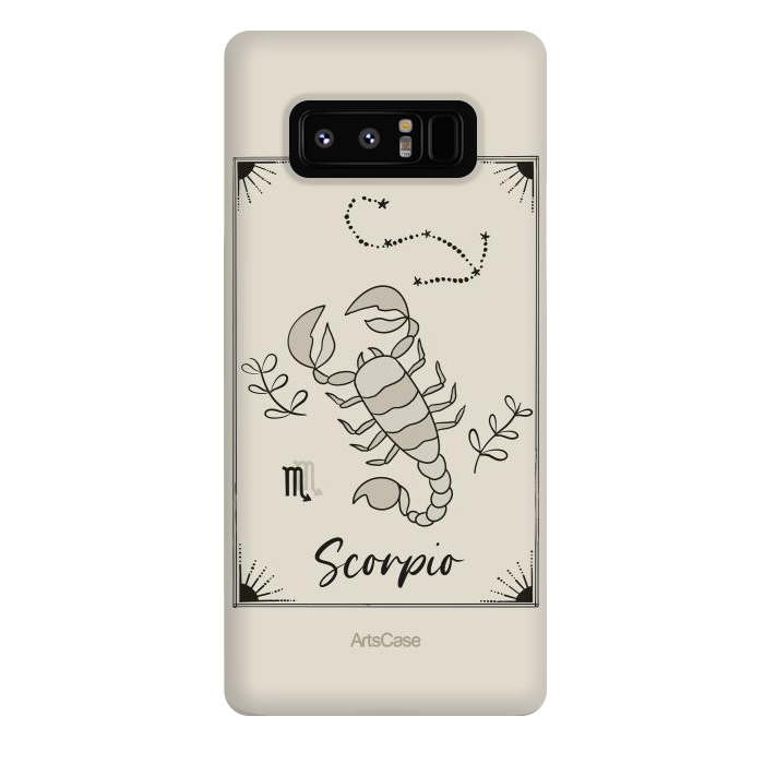 Galaxy Note 8 StrongFit Scorpio by ArtsCase