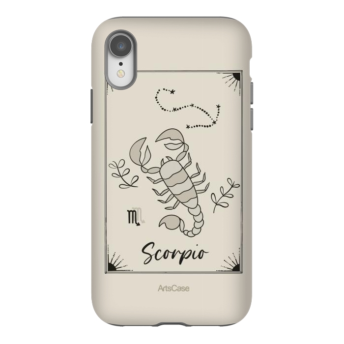 iPhone Xr StrongFit Scorpio by ArtsCase
