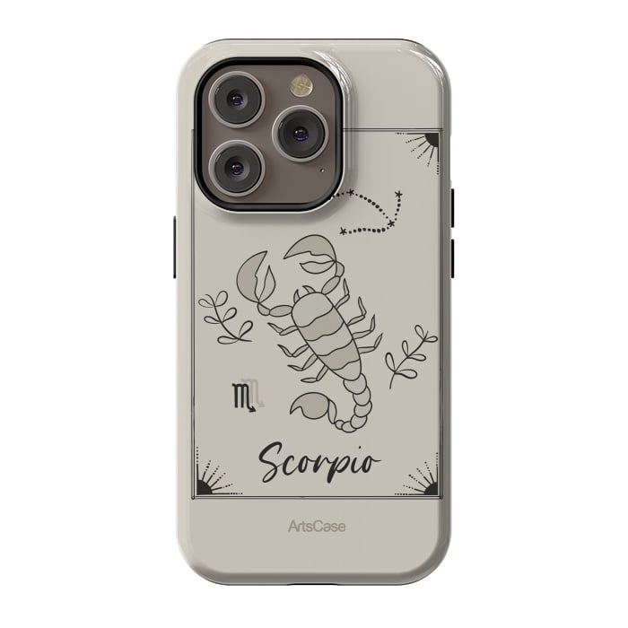 iPhone 14 Pro StrongFit Scorpio by ArtsCase