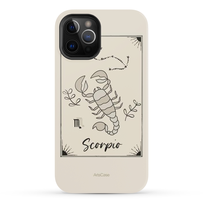 iPhone 12 Pro Max StrongFit Scorpio by ArtsCase