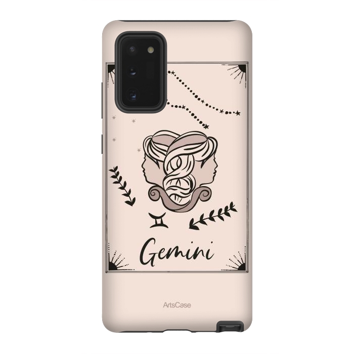 Galaxy Note 20 StrongFit Gemini by ArtsCase