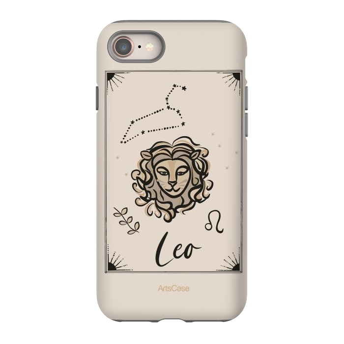 iPhone 8 StrongFit Leo by ArtsCase