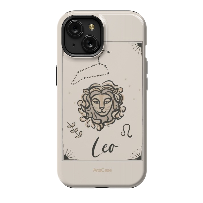iPhone 15 StrongFit Leo by ArtsCase