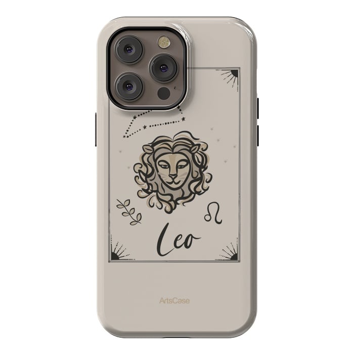 iPhone 14 Pro max StrongFit Leo by ArtsCase