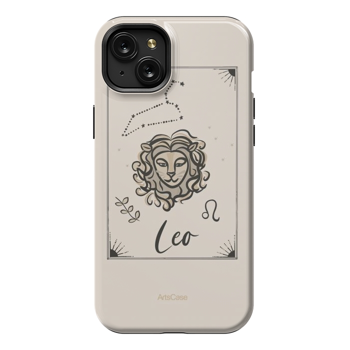 iPhone 15 Plus StrongFit Leo by ArtsCase