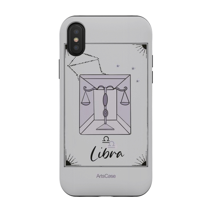 iPhone Xs / X StrongFit Libra by ArtsCase