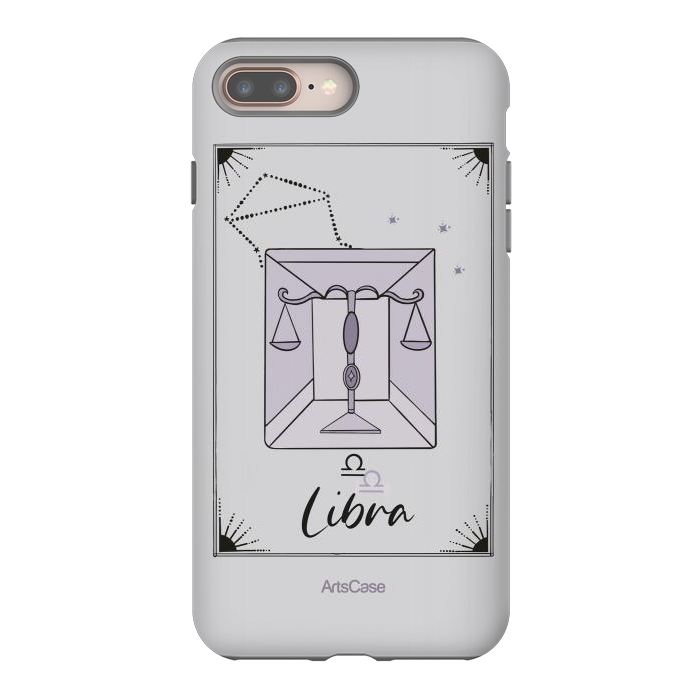 iPhone 8 plus StrongFit Libra by ArtsCase