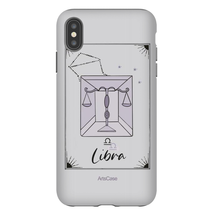 iPhone Xs Max StrongFit Libra by ArtsCase