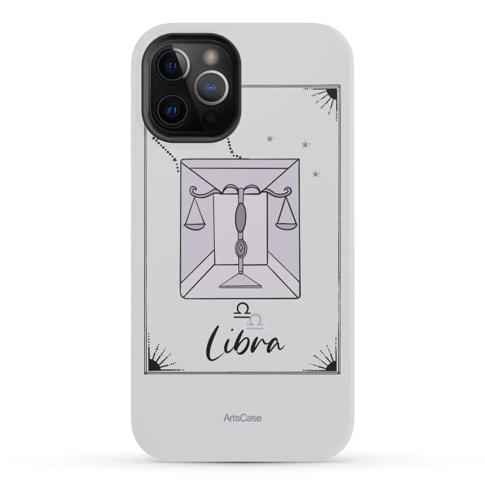 iPhone 12 Pro Max StrongFit Libra by ArtsCase