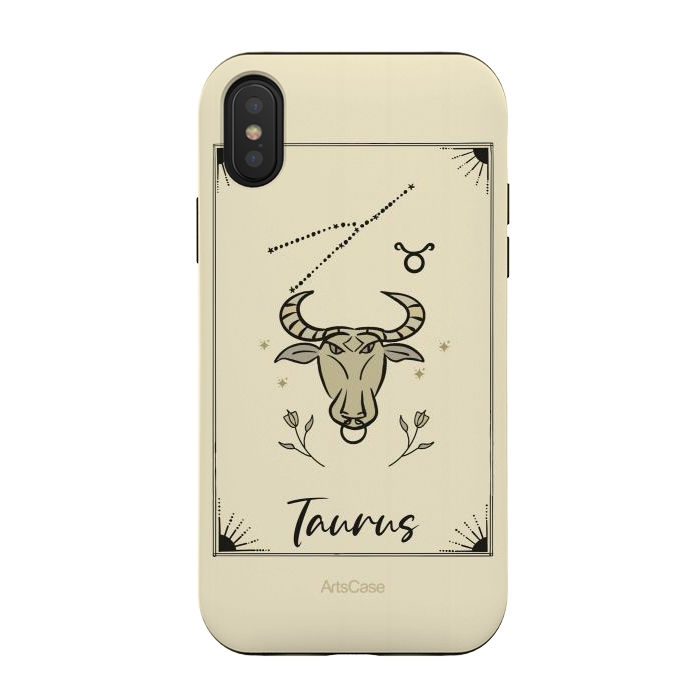 iPhone Xs / X StrongFit Taurus by ArtsCase