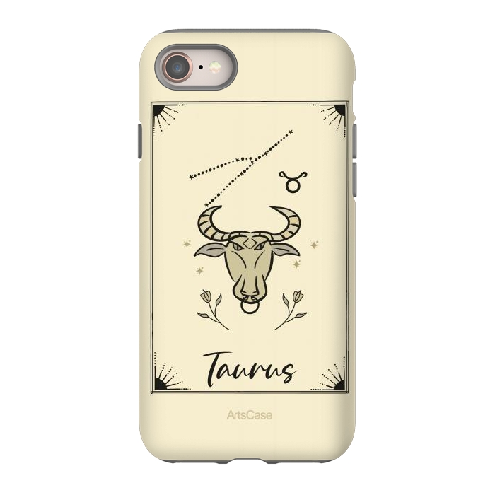 iPhone 8 StrongFit Taurus by ArtsCase