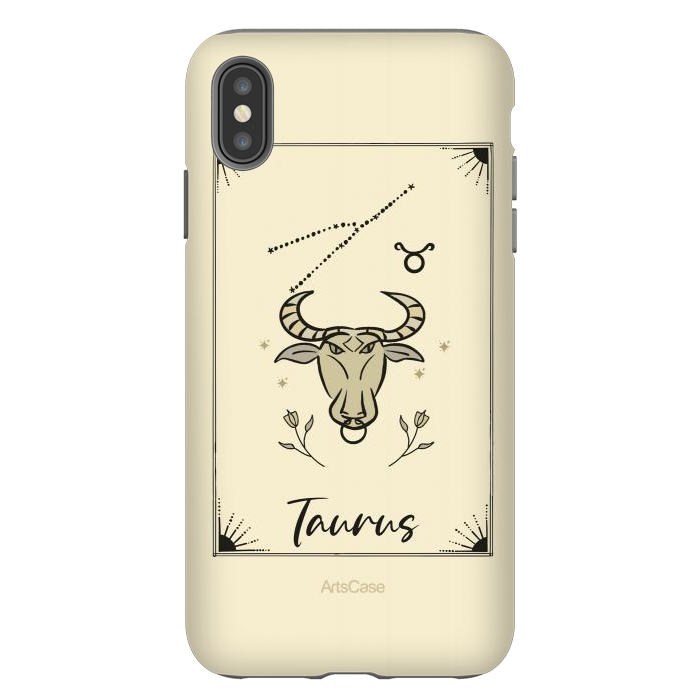 iPhone Xs Max StrongFit Taurus by ArtsCase