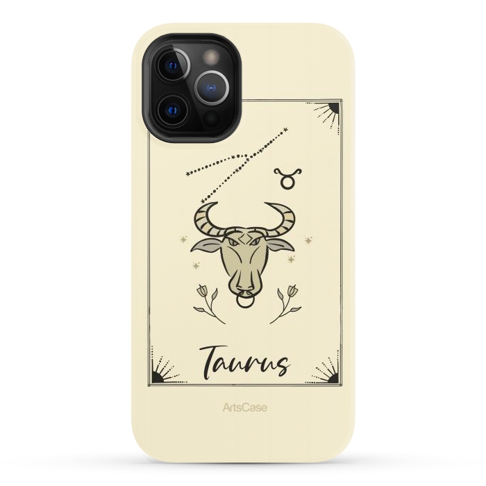 iPhone 12 Pro StrongFit Taurus by ArtsCase