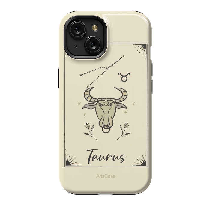 iPhone 15 StrongFit Taurus by ArtsCase