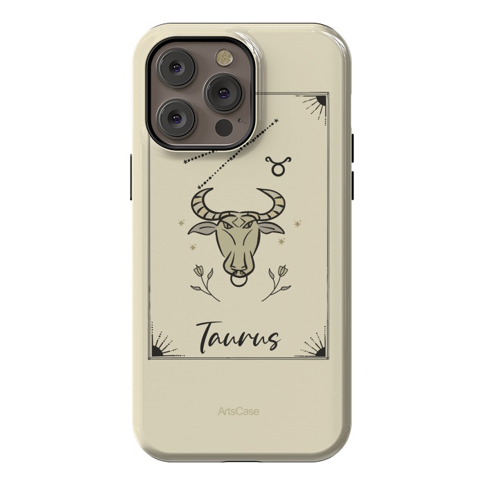 iPhone 14 Pro max StrongFit Taurus by ArtsCase
