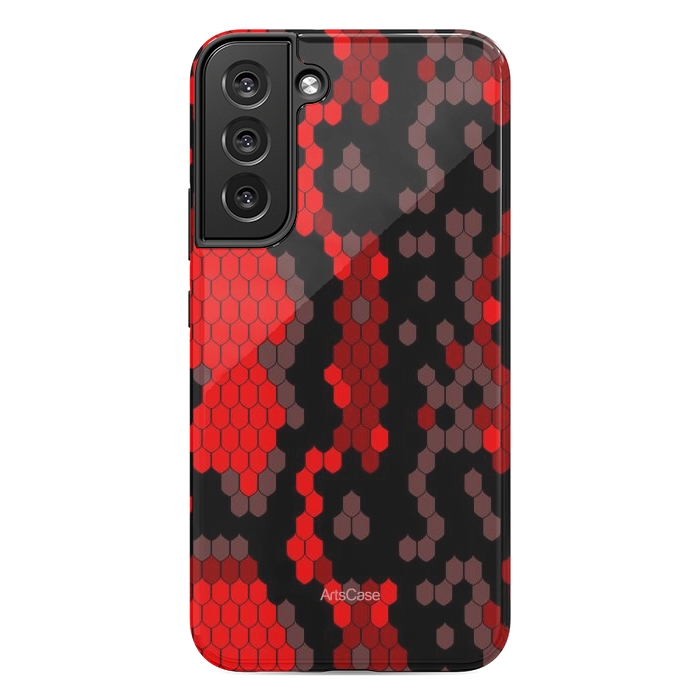 Galaxy S22 plus StrongFit Wild Red Snake by ArtsCase