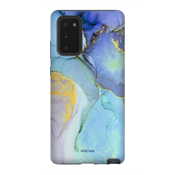 Galaxy Note 20 StrongFit Ink Paint Abstract Marble by ArtsCase