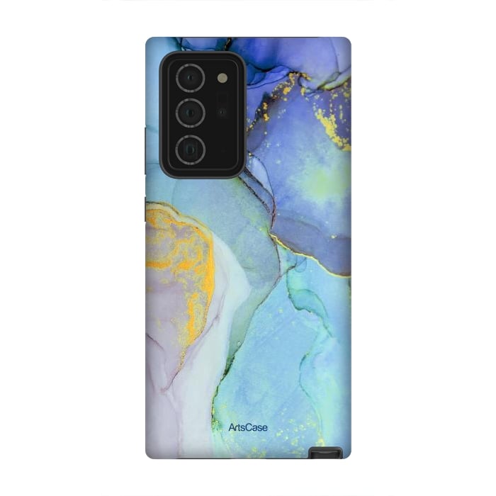 Galaxy Note 20 Ultra StrongFit Ink Paint Abstract Marble by ArtsCase