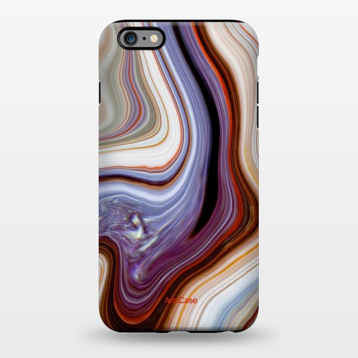 iPhone 6/6s plus StrongFit Brown Marble Pattern by ArtsCase