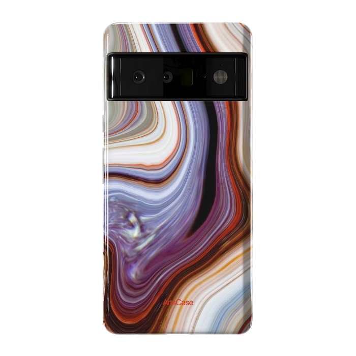 Pixel 6 Pro StrongFit Brown Marble Pattern by ArtsCase